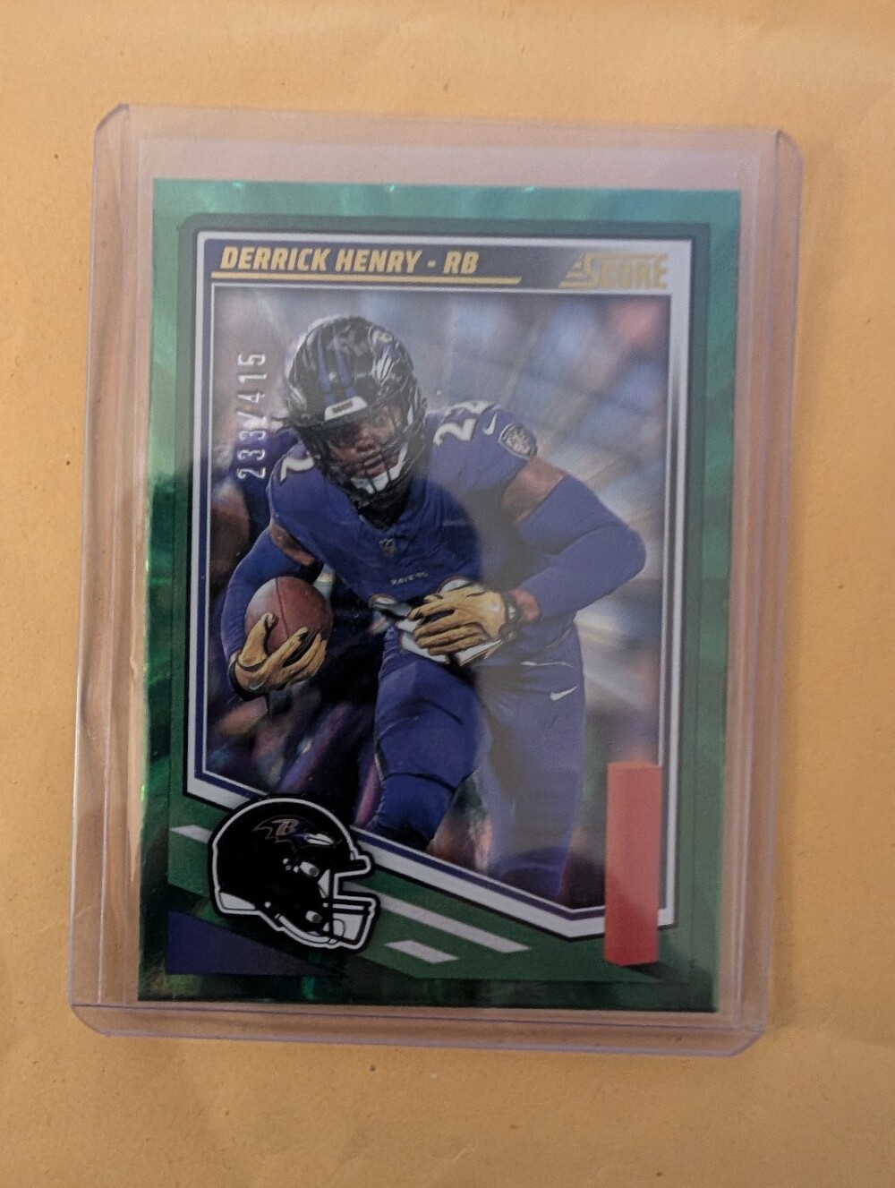 Derrick Henry- Score 2025- Green Spokes /415